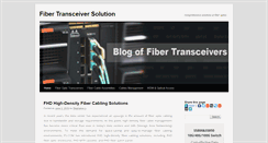 Desktop Screenshot of fiber-optic-transceiver-module.com